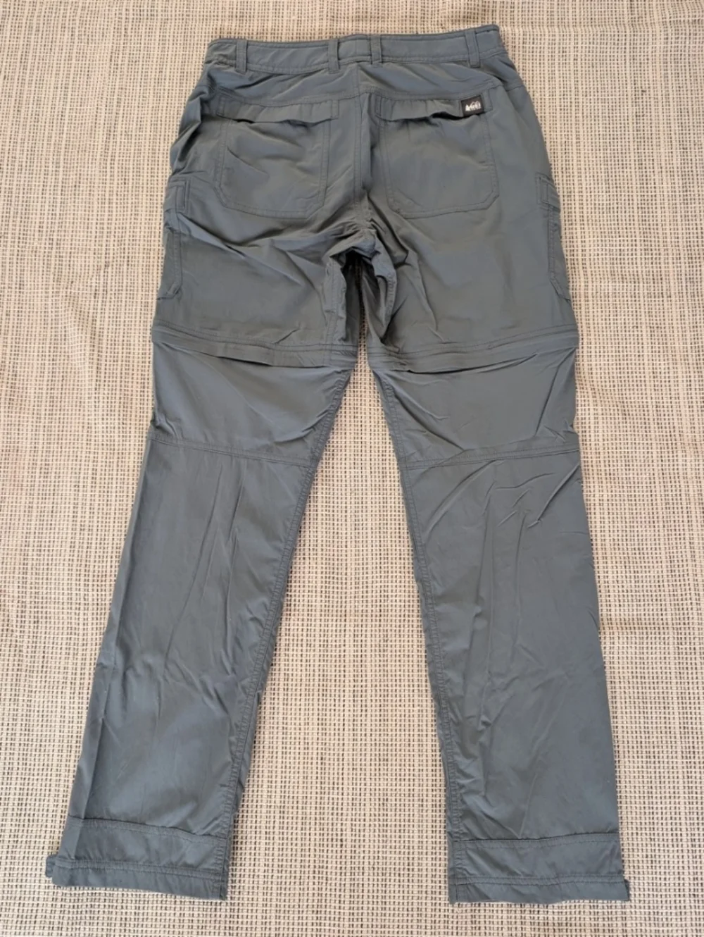 REI Sahara Convertible Pants in Slate Blue/Gray - Picture 2 of 6